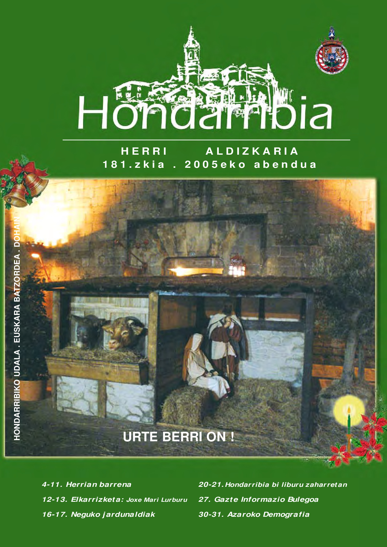 Hondarribia aldizkaria 181. zenbakia