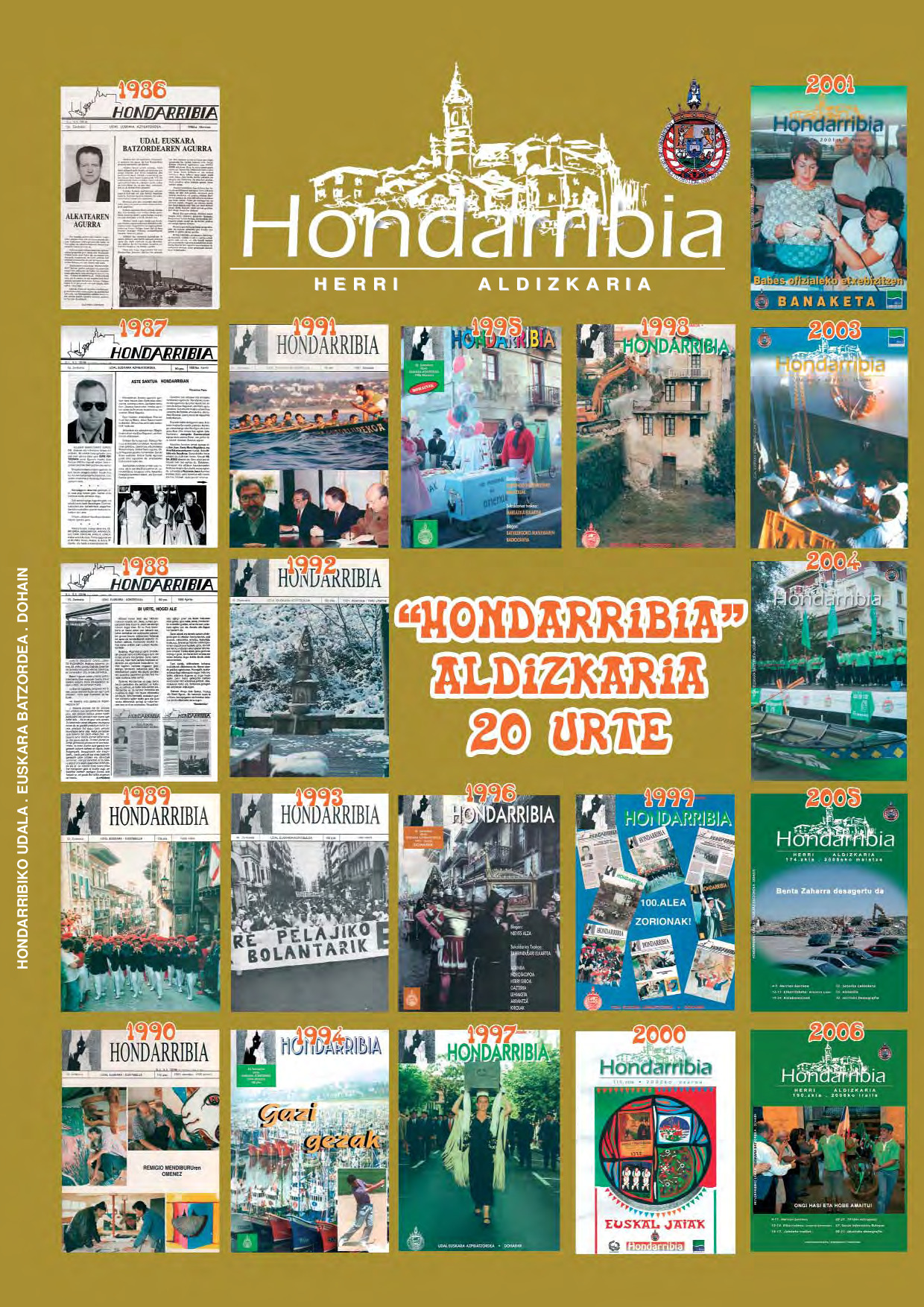 Hondarribia aldizkaria 20. Urteurrena