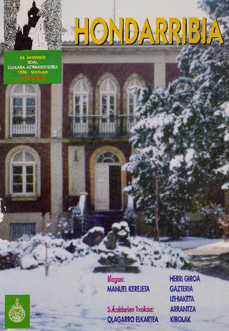 Hondarribia aldizkaria 64. zenbakia