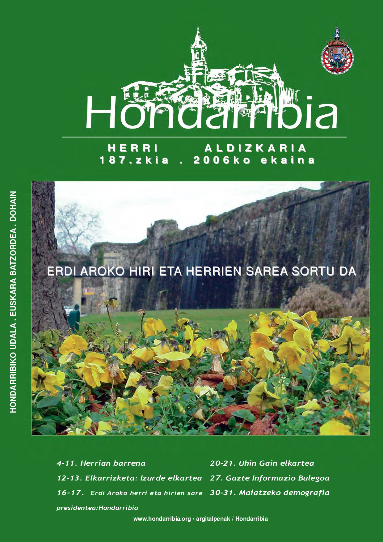 Hondarribia aldizkaria 187. zenbakia
