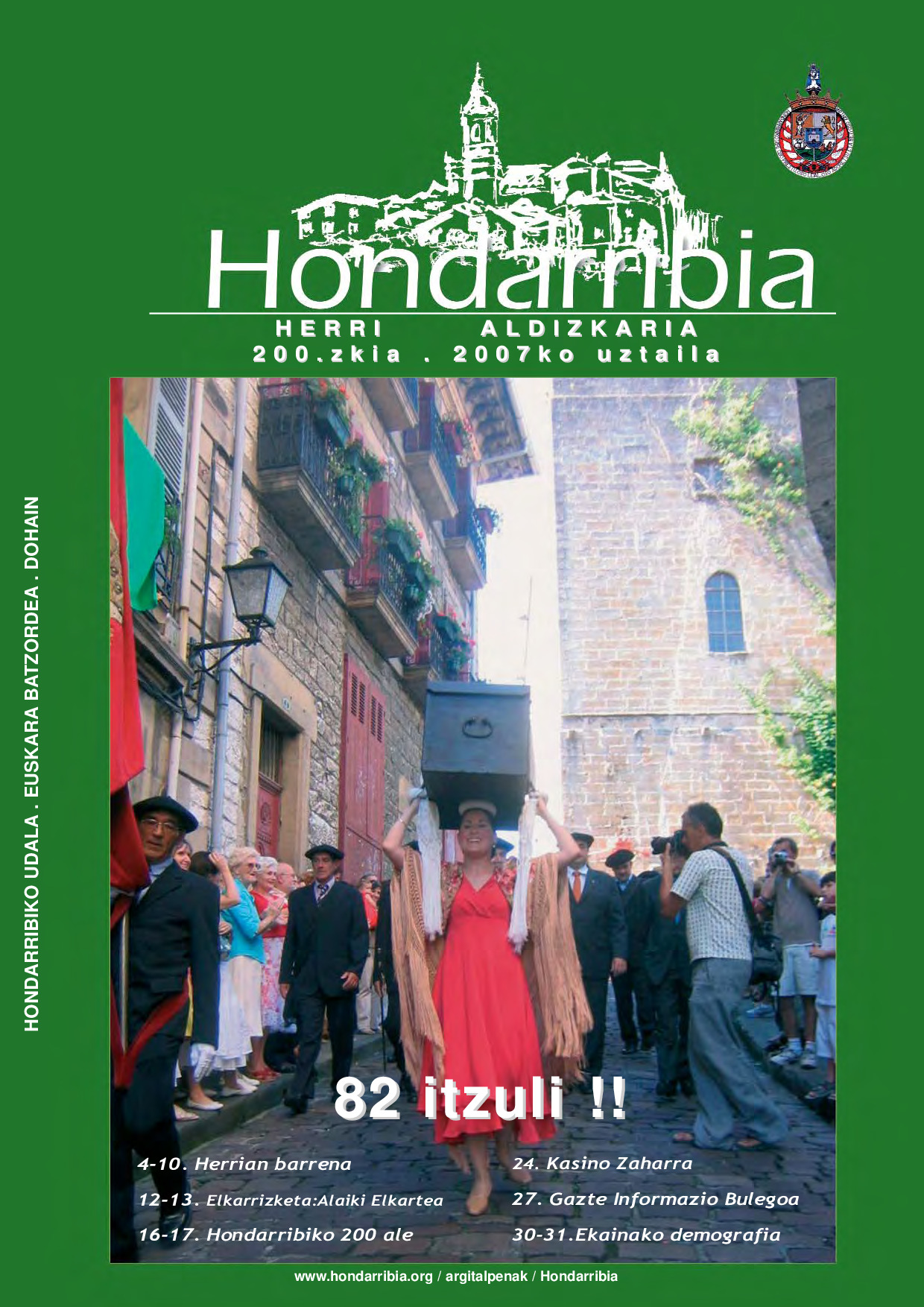 Hondarribia aldizkaria 200. zenbakia