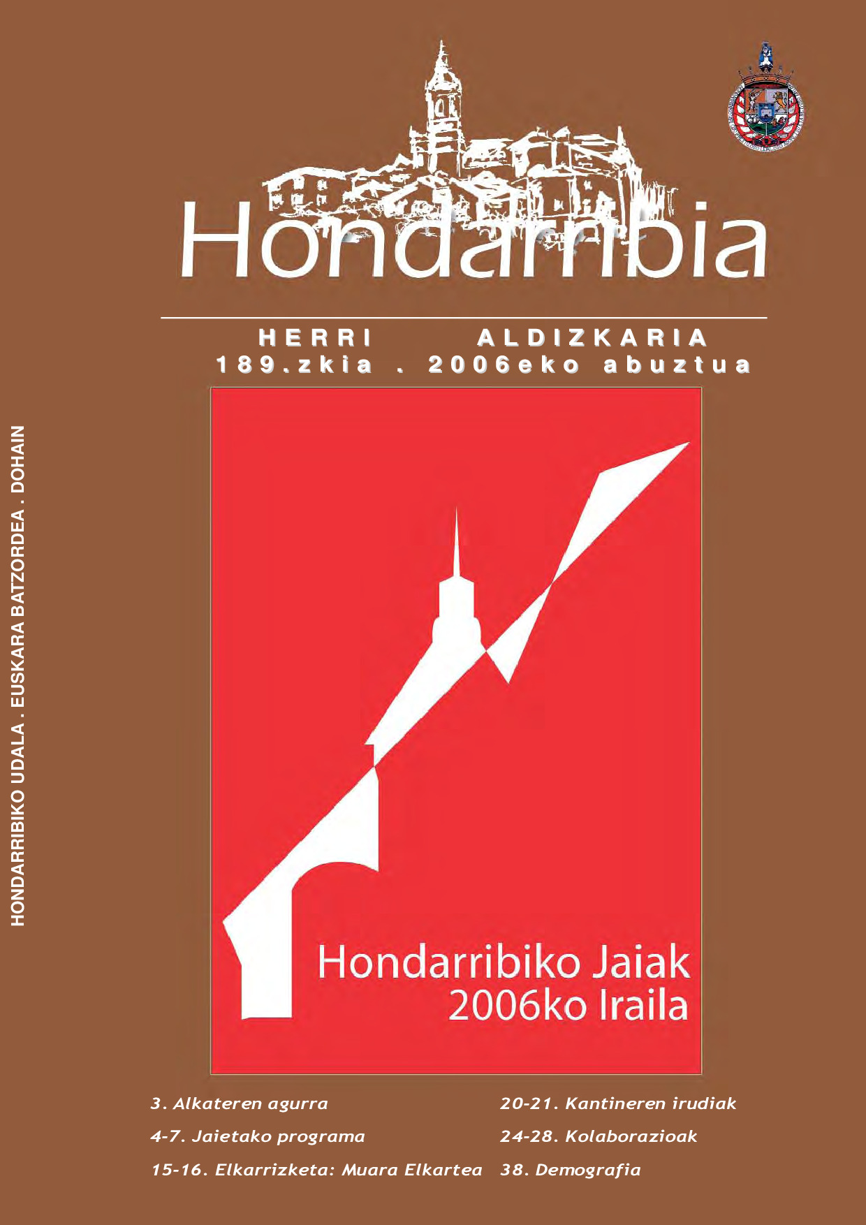 Hondarribia aldizkaria 189. zenbakia