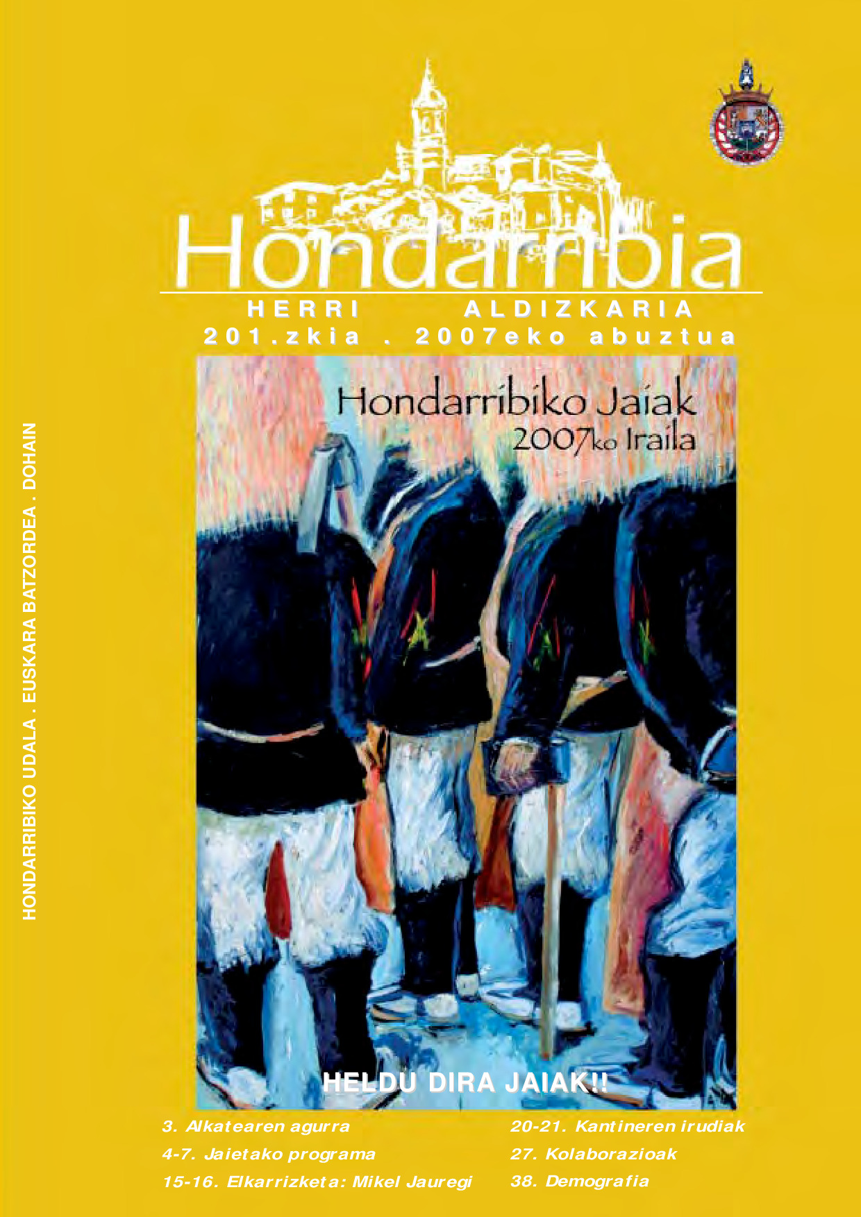 Hondarribia aldizkaria 201. zenbakia