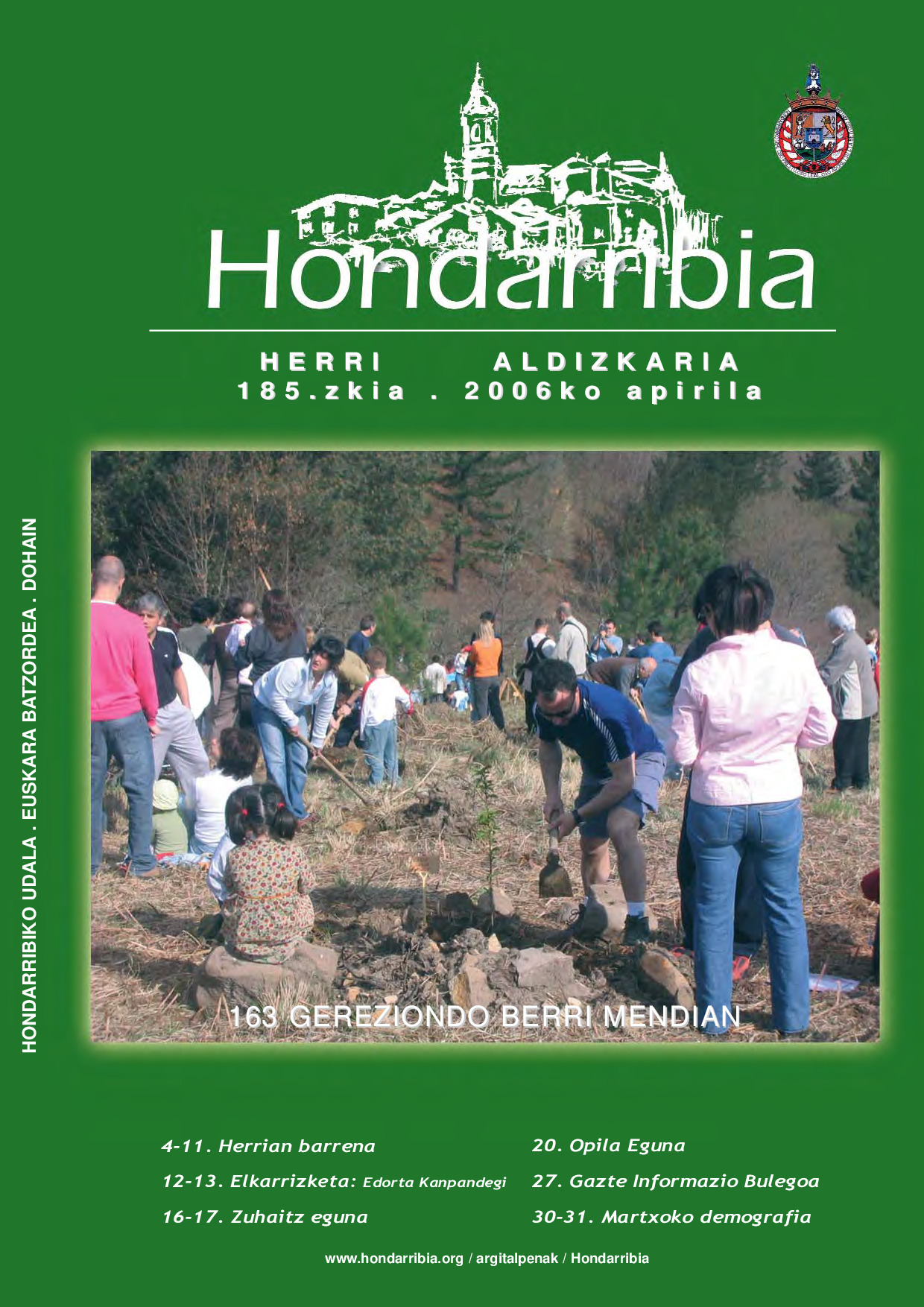 Hondarribia aldizkaria 185. zenbakia