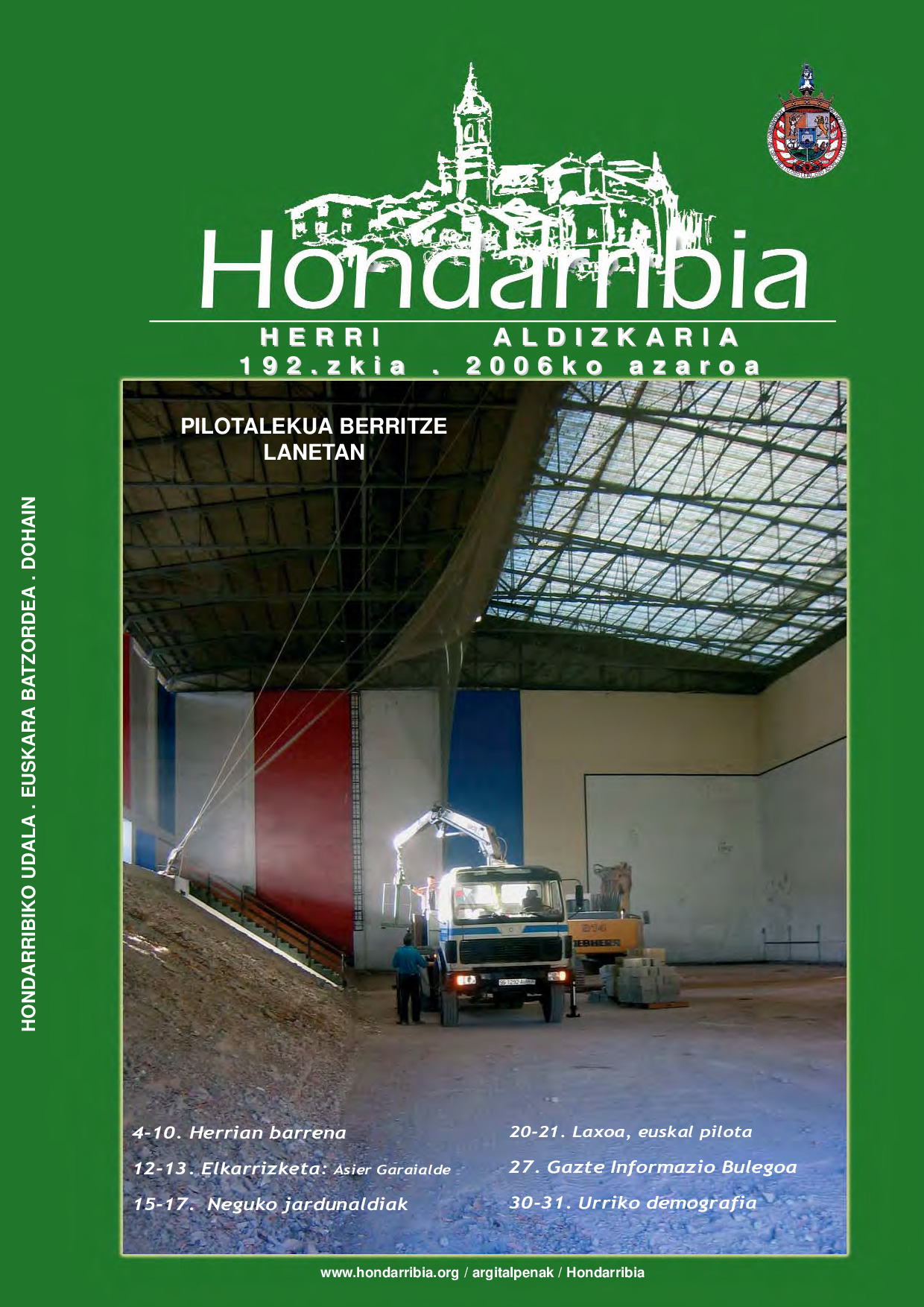 Hondarribia aldizkaria 192. zenbakia