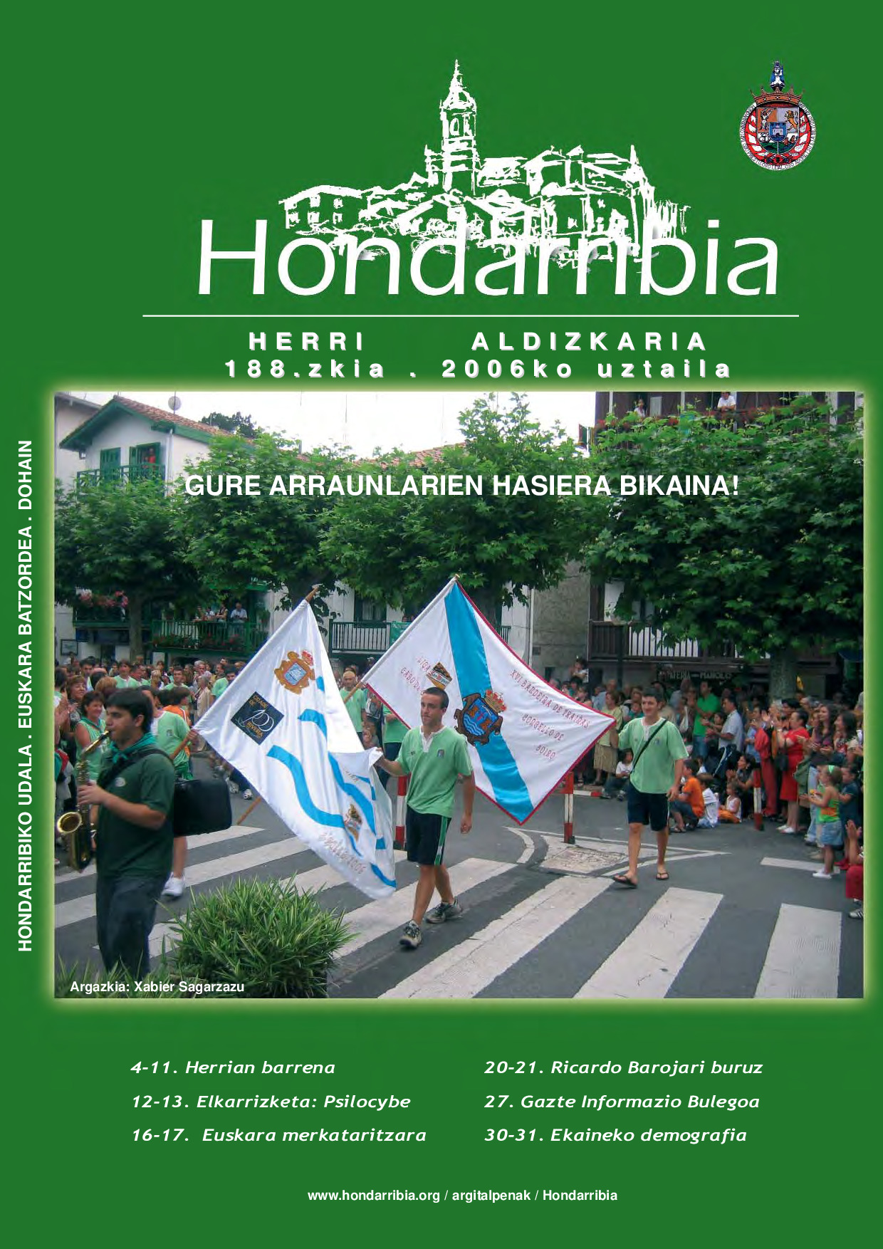Hondarribia aldizkaria 188. zenbakia
