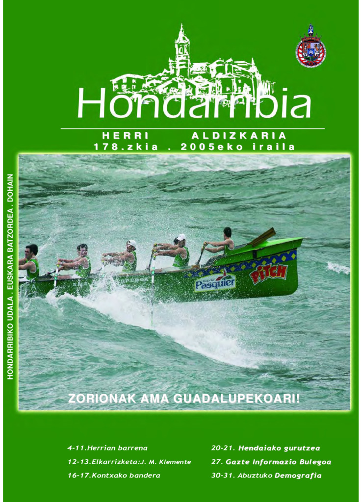 Hondarribia aldizkaria 178. zenbakia