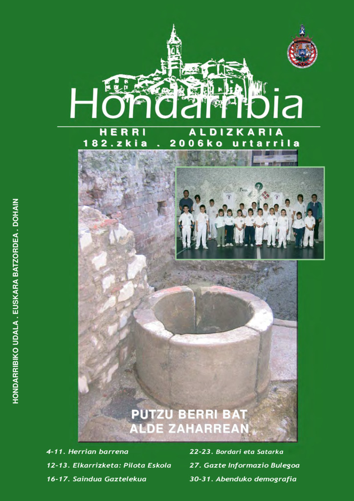 Hondarribia aldizkaria 182. zenbakia