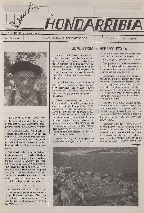 Hondarribia aldizkaria 14. zenbakia