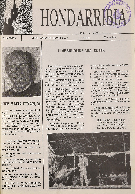 Hondarribia aldizkaria 38. zenbakia