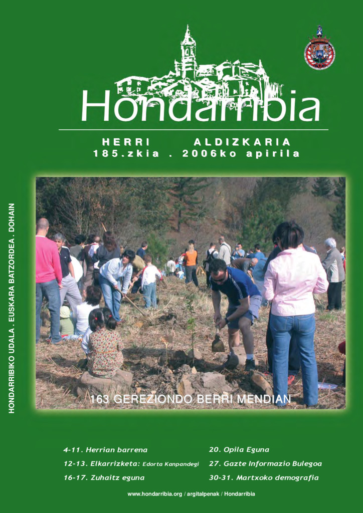 Hondarribia aldizkaria 185. zenbakia